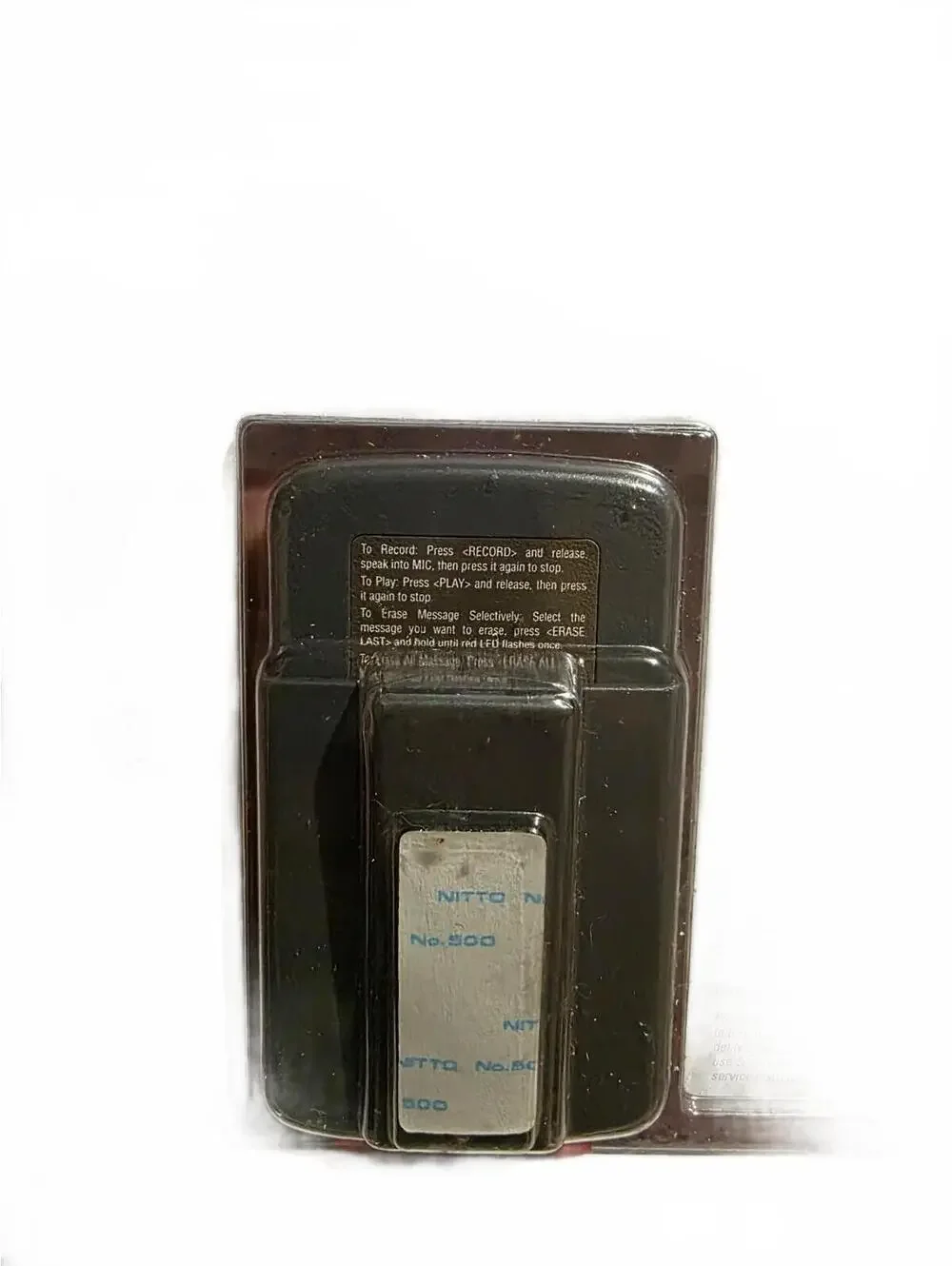 Vtg GE Personal Memo Recorder Digital Tapeless Voice Recorder